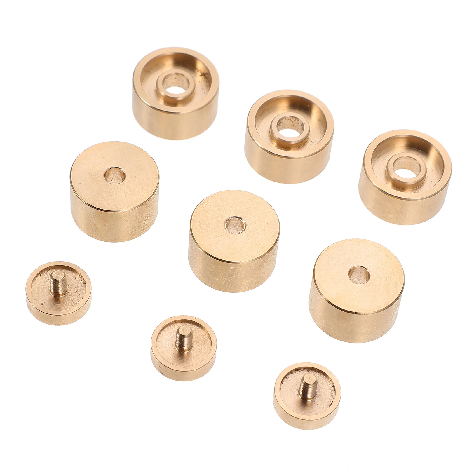 

Small Upper Lower Cover Useful Musical Instrument Tool Snap Fastener Finger Buttons Copper Trumpet Piston Mini Accessories