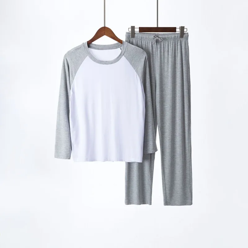 Summer Pajamas Set Sexy Sleepwear For Men Elastic Casual Man Loose Pyjama Modal 2022 Fashion Clothes