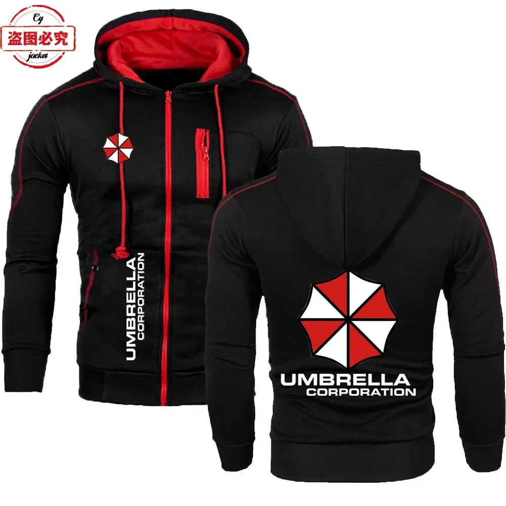 Куртка с логотипом компании Umbrella гоночный костюм свободный мужской топ