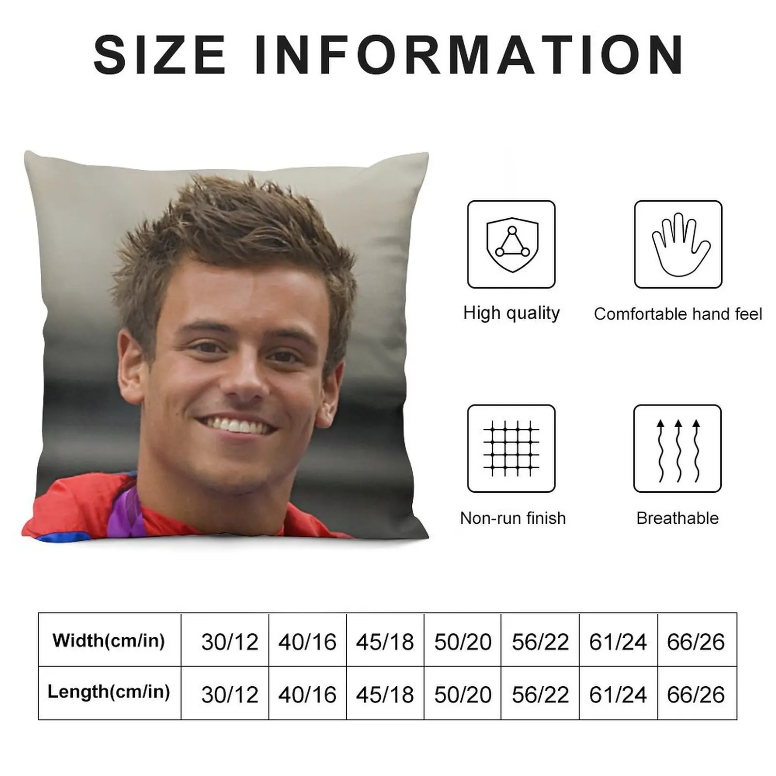 Декоративная декоративная подушка tom daley для детской комнаты