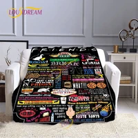 friends blanket comfortable home flannel blanket bed sofa cover office leisure warm childrens blanket for all season