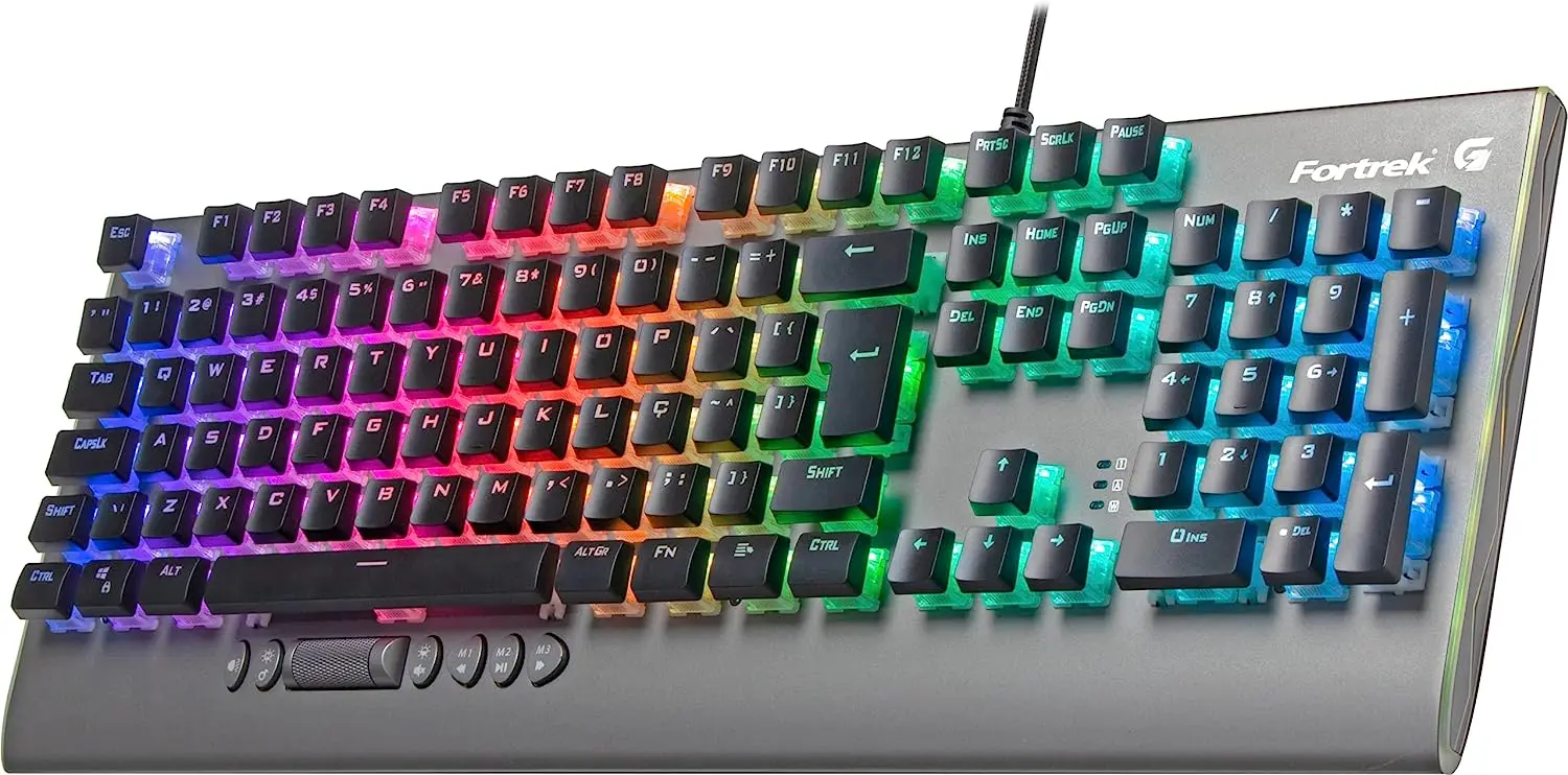 

Gamer Mecânico RGB CRUISER Dark Grey teclado mecânico gamer