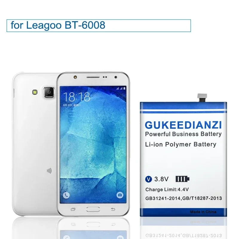 Сменный аккумулятор GUKEEDIANZI BT6008 (BL7000) 7850 мАч для Leagoo BT-6008