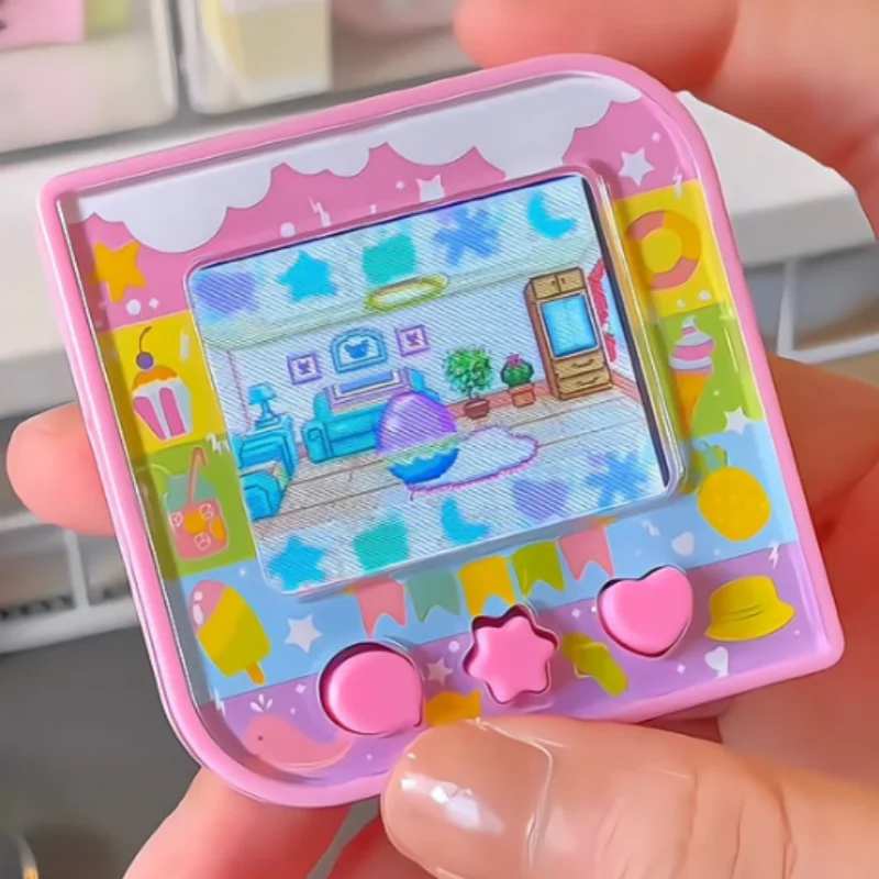 Фото Электронная игрушка-питомец Tamagotchi (английская версия) с цветным экраном, игровая консоль, развивающая игрушка, подарок №2