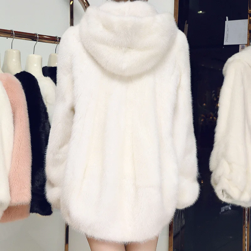 Genuine Coats Winter Women's Cold Coat Fur Thick Winter Office Lady Other Fur Yes Real Fur Overcoat