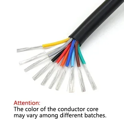 

Многожильный провод UL2464 2/5/10 м черный