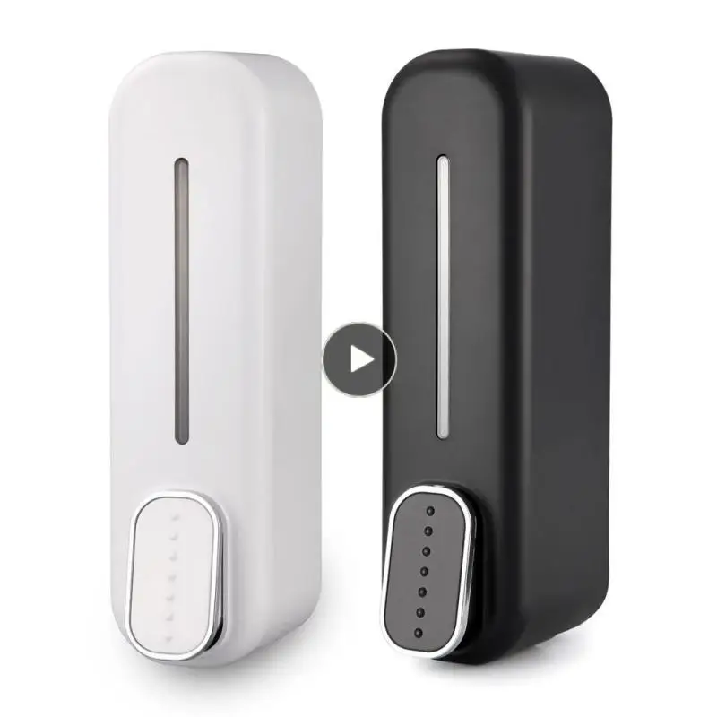 

300ml Press Soap Dispenser Window-pressing Manual Press Liquid Soap Bathroom Facilities Press Type Liquid Soap Wall-mounted