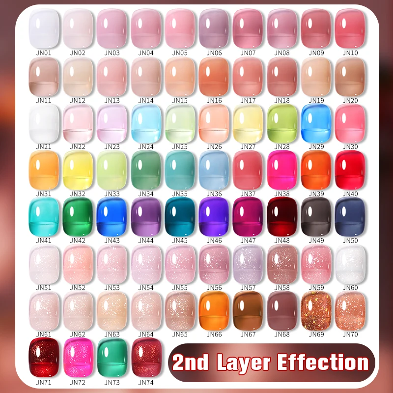 Желейный гель-лак для ногтей BORN PRETTY 10 мл