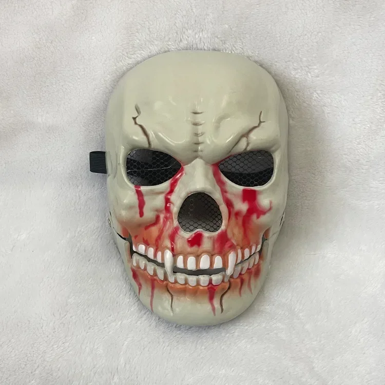 2024 новая маска с черепом на Хэллоуин подвижная полнолицевая страшный