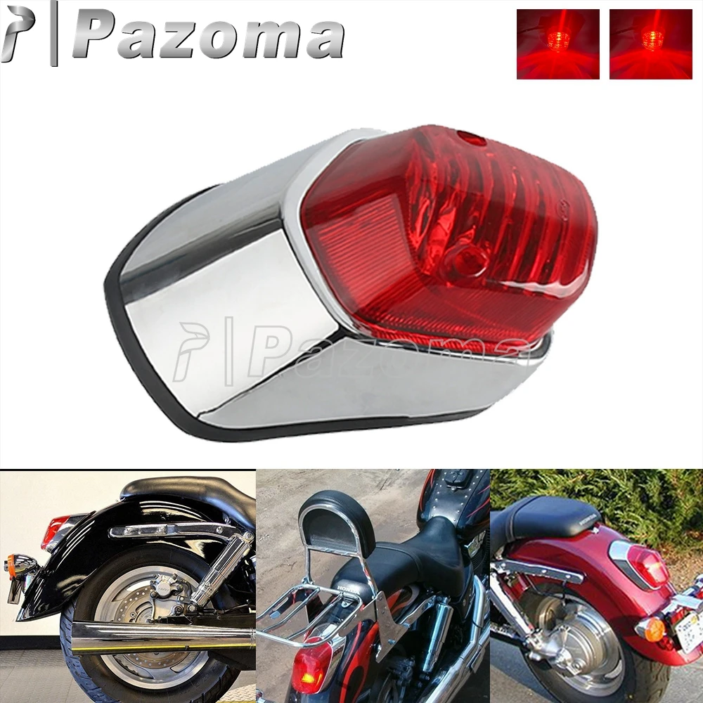 

Задний фонарь для мотоцикла Honda Shadow Saber VTX VT1200 VT500 VT700 VT1100 VT1100C2 VT750 VT400 ACE Valkyrie Run, стоп-сигнал