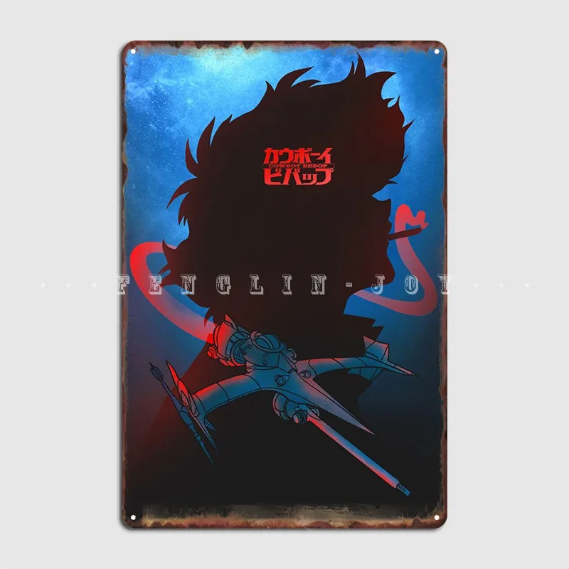 

Космическая фантазия Bebop металлическая вывеска для украшения дома гаража
