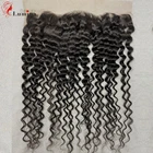 13x4 кружевная фронтальная Прозрачная Кружевная глубокая волна натуральные черные вьющиеся фронтальные застежки ТОЛЬКО 13x4 Remy человеческие волосы для женщин