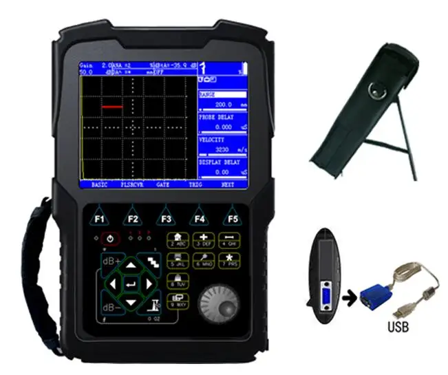 

Universal Ultrasonic Flaw Detector for Construction site