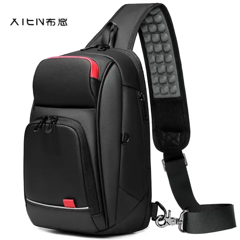 Мужская водоотталкивающая сумка-мессенджер EURCOOL нагрудная сумка через плечо для