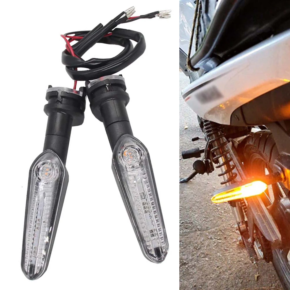 2PCS LED Фонари заднего хода сигнализации на мотоцикл, 12V задние фонари индикаторы для MT07 MT03 125 MT09, аксессуары для лампы.