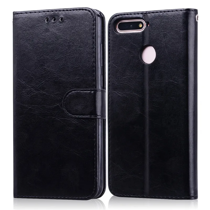 Honor 7C Case Soft TPU Wallet Leather Flip Case on For Huawei Honor 7C AUM-L41 / Honor 7C Pro LND-L29 Flip Case Phone Cover