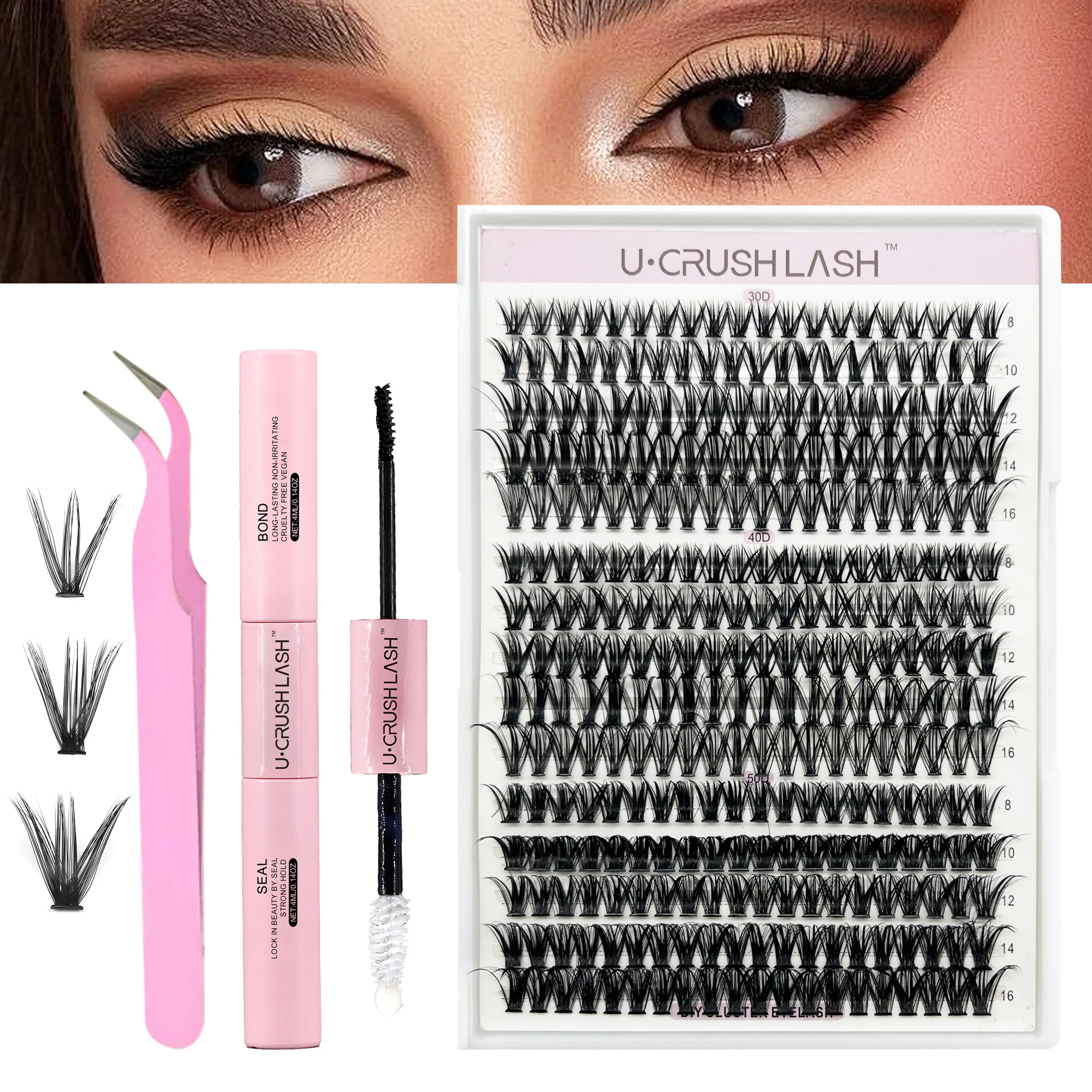 Набор Для Наращивания Ресниц 320 Шт.