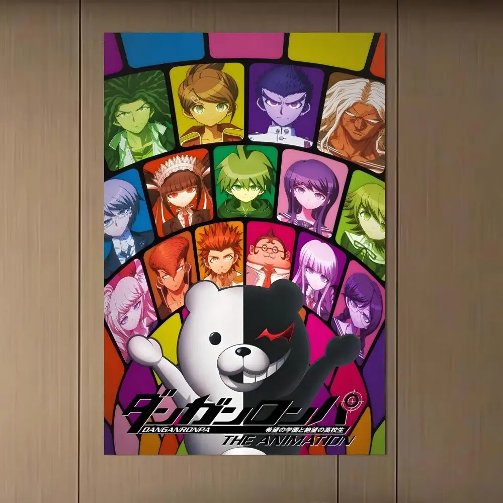 Фото Аниме-постер D-DanganRonpa, художественный стильный настенный декор для дома, офиса, ванной комнаты ‌   Декор для дома №4