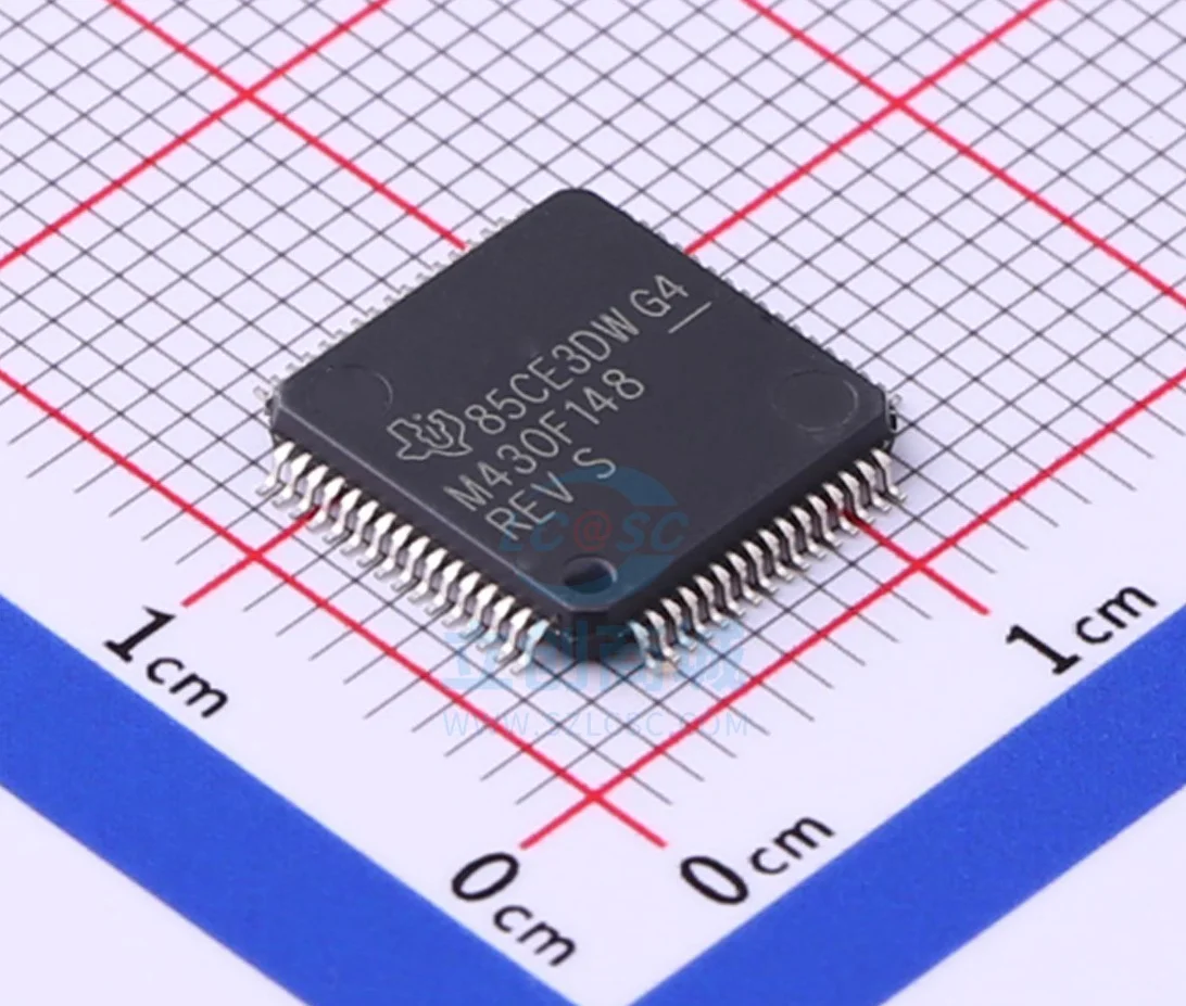 100% New Original MSP430F148IPMR Package LQFP-64 New Original Genuine Microcontroller (MCU/MPU/SOC) IC Chip