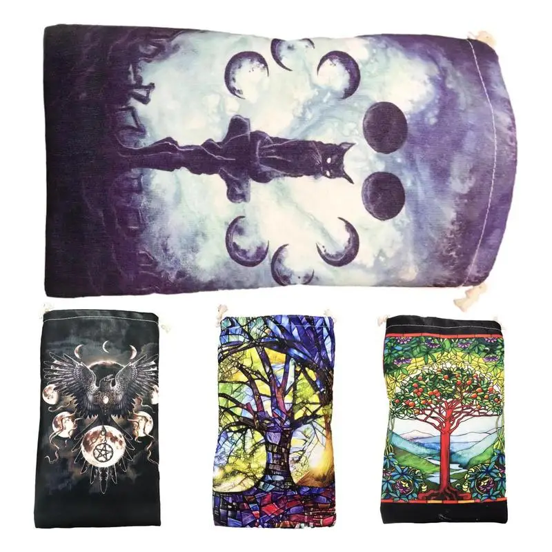 

Tarot Card Bags Dice Card Bag Rune Tarot Pouch Board Game Drawstring Tarot Bag Dice Storage Bag Tarot Card Storage Bag Dice Bag