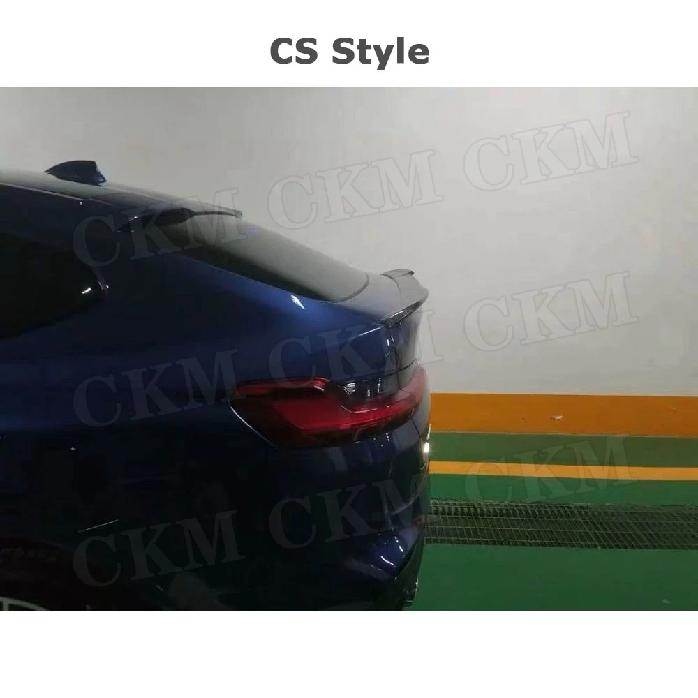 Задний спойлер багажника из углеродного волокна накладка на багажник крылья для