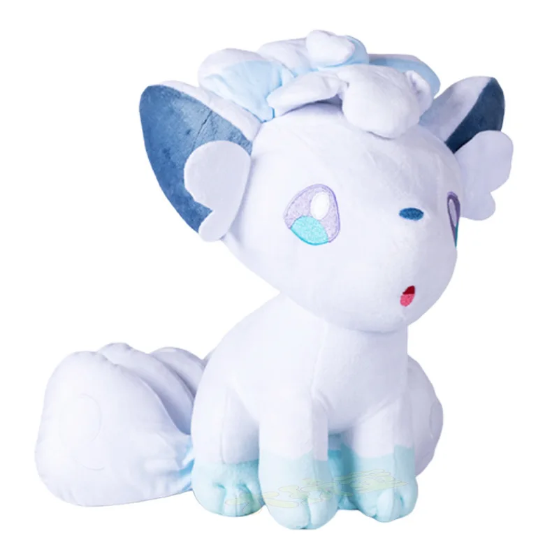 

Alola Ice Vulpix Plush Doll: A Kawaii White Fox Ragdoll and Perfect Christmas Gift for Pokemon Fans of All Ages