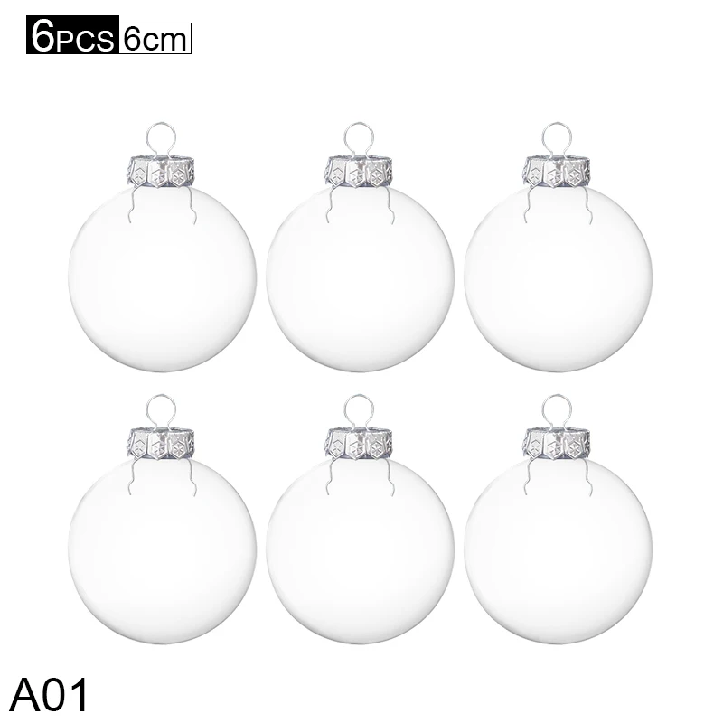 

Рождественские шары CHIXINHAPPYONE 6 шт.