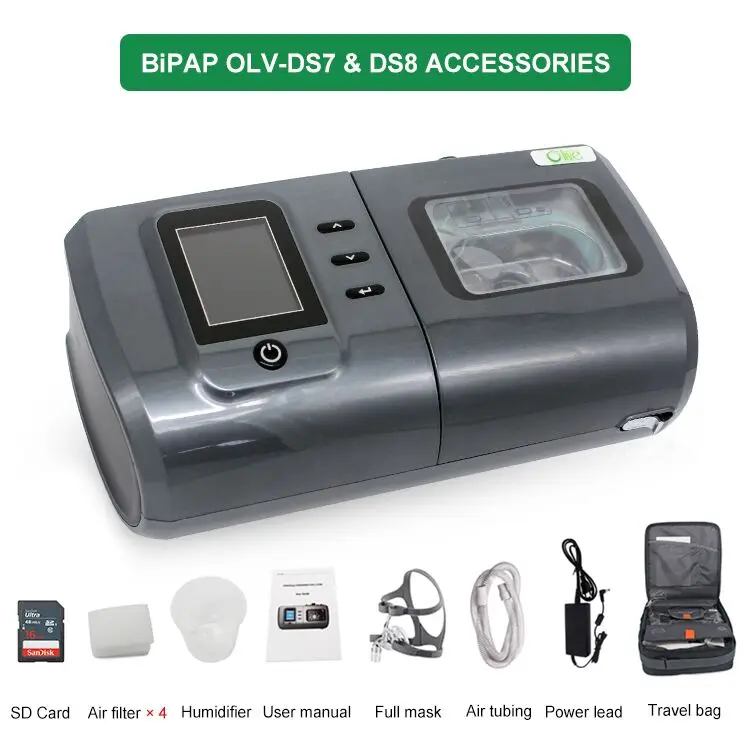 

Olive Portable Resporenic BiPAP Snoring Machine Mobile bi pap co2 Machine Pricefor Sleep Apnea Care In Stock Auto CPAP Machine