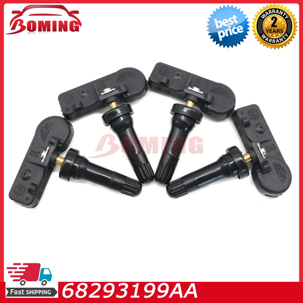 Датчик давления в шинах 68293199AA, 433 МГц, TPMS для грузовиков Dodge Ram 1500, 2019, 2020, TPMS 68293199AB