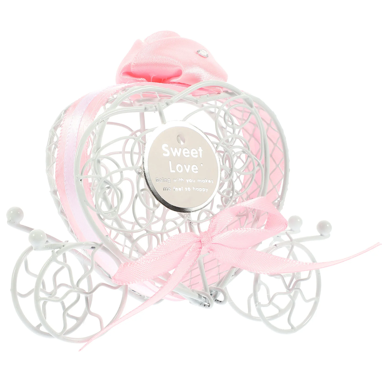 

Hollow Out Gift Favor Box Candy Box Heart Carriage Wedding Candy Box Decorative Candy Box Hollow Candy Box