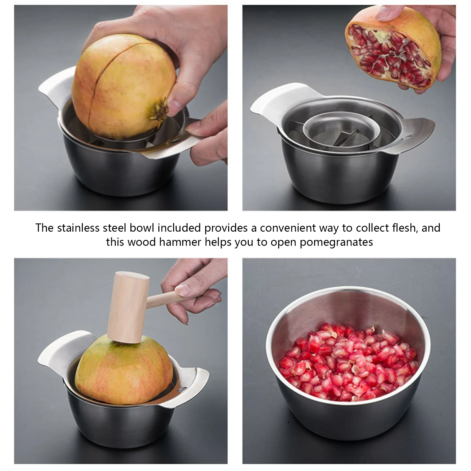 Очистка граната артефакт открывалка для фруктов овощечистка инструмент очистки