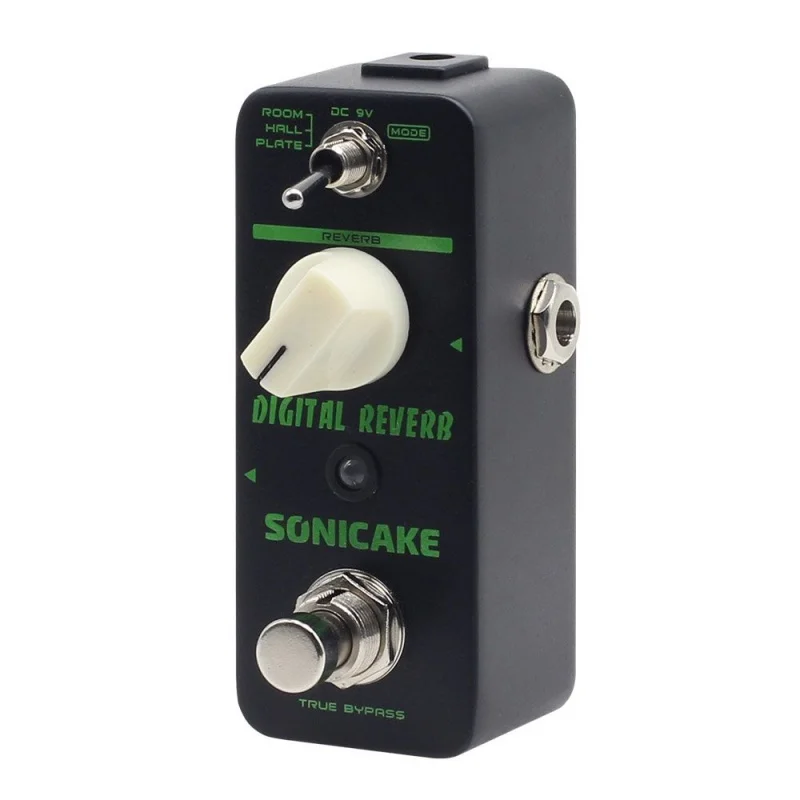 

SONICAKE Digital Reverb Room Hall Plate Guitar Effects Pedal QSS-06