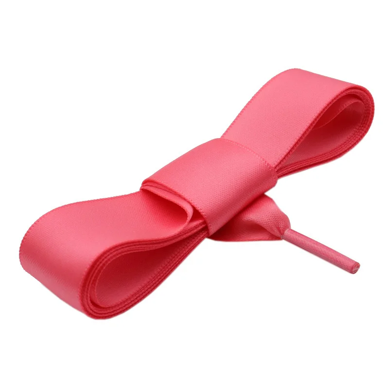 22MM Extra Wide Ribbon 60-180cm Laces With Golden Metal Tips For Laces 10 Pairs Cap Code Zapatillas Mujer Bulk Order Wholesale