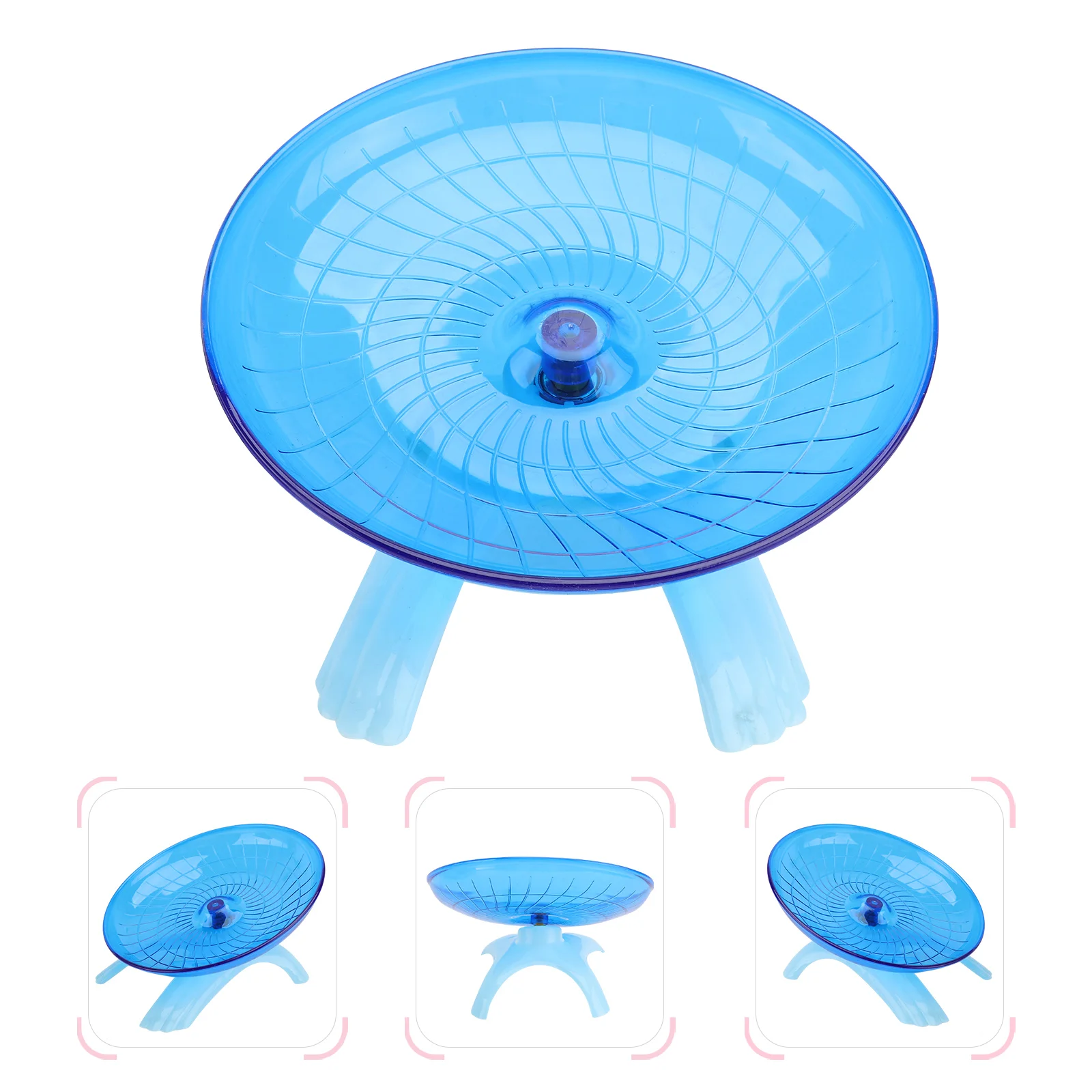 

Wheel Hamster Exercise Saucer Rat Run Disc Flying Silent Toys Pet Non Hamsters Animal Glider Hampster Wheels Running Toy