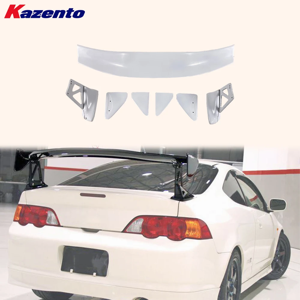 

Для Honda 2002-2006 Integra DC5 Acura RSX MU стиль из стекловолокна неокрашенный спойлер багажника