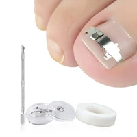 1 set ingrown toenail corrector orthotic nail fixer toenail correction treatment foot care tools recover embed tool