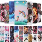 Кожаный чехол-книжка для Xiaomi Redmi Note 10 10S 9 9S 9A 9C 9T 8 8T 7 6 Pro 7A