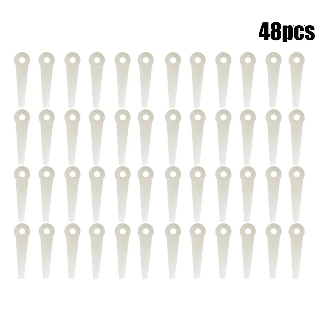

Brand New Suitable Supply Grass Trimmer Blades Tools White 41-3 48pcs Accessory Elements For Stihl Polycut 6-3