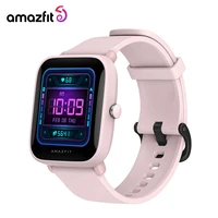 amazfit bip u pro gps smartwatch color screen 5 atm water resistance 60 sports mode smart watch for android iphone
