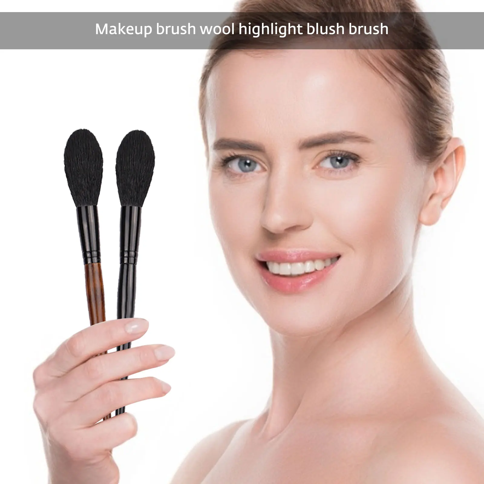 

1PCS Blush Brush Soft Powder Foundation Lady Makeup Brush Cosmetic Tool Make Up Cosmetic Large Single Brush Facial Beauty Tool