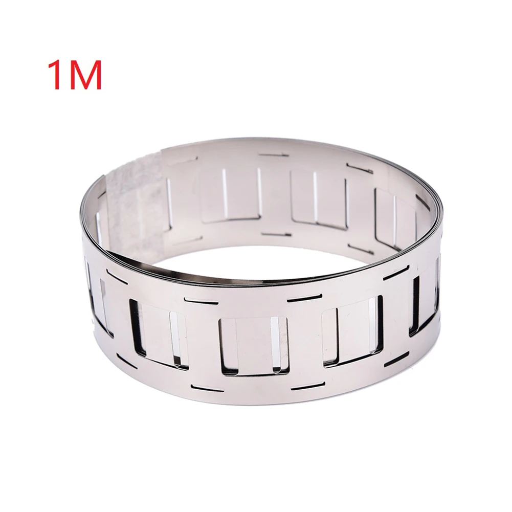 

1M Nickel Strip Plate 2P Nickel Plated Strip For 18 650 Li-Ion Battery Welding Tape Nickel Belt High Purity Nickel Belt 1m/3.2ft