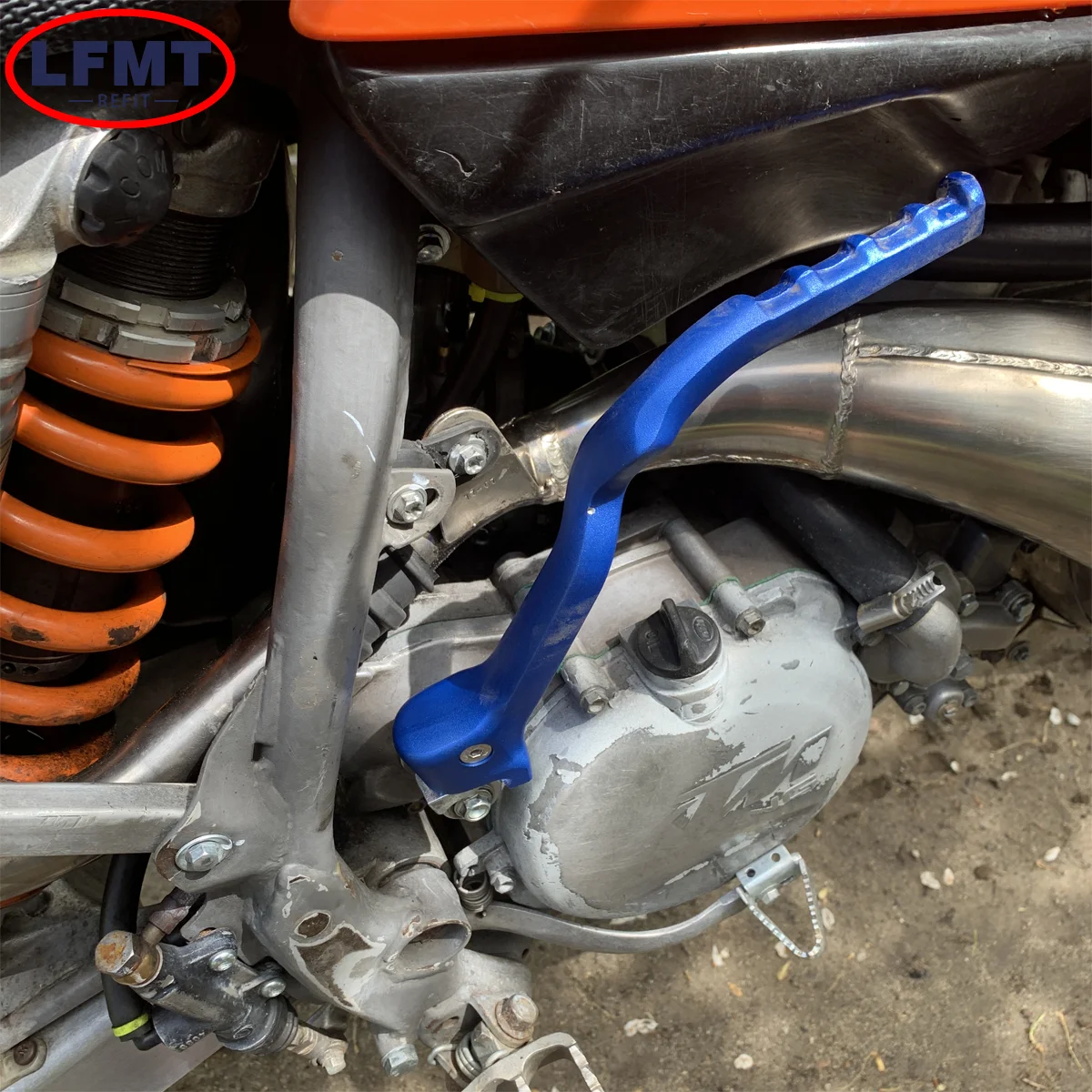 Кованая педаль стартера с ЧПУ для Yamaha YZ125 YZ250F YZ250FX YZ250 YZ250X YZ450F YZ450FX WR250F WR450F