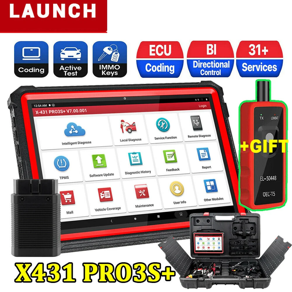 

Диагностический инструмент LAUNCH X431 PRO3S + OBD2 для автомобиля