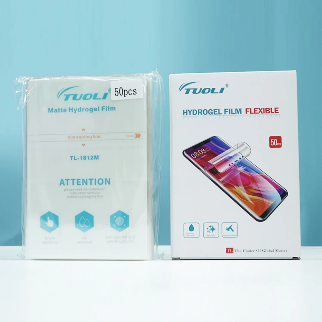 

TUOLI 4A матовая Гидрогелевая пленка машина для резки листовая пленка для Samsung Iphone Huawei MOTOROLA все модели для солнечного света
