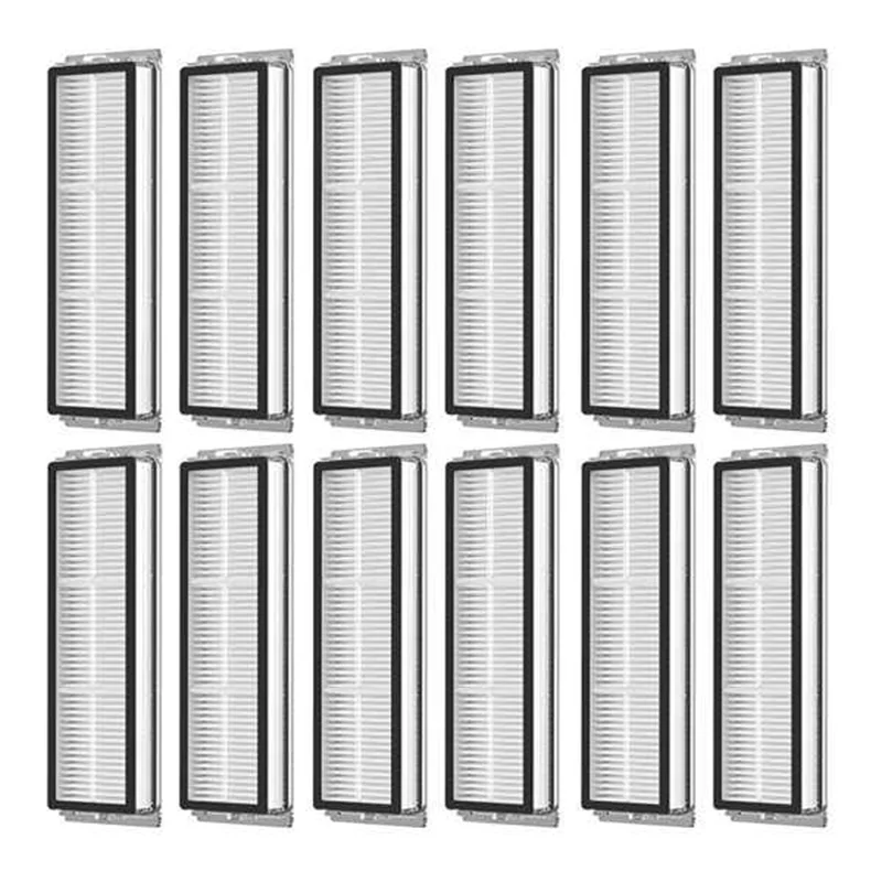 

12Pcs Washable HEPA Filter Replacement for Xiaomi Dreame Bot W10 Self-Cleaning Robot Vacuum Spare Parts Accessories
