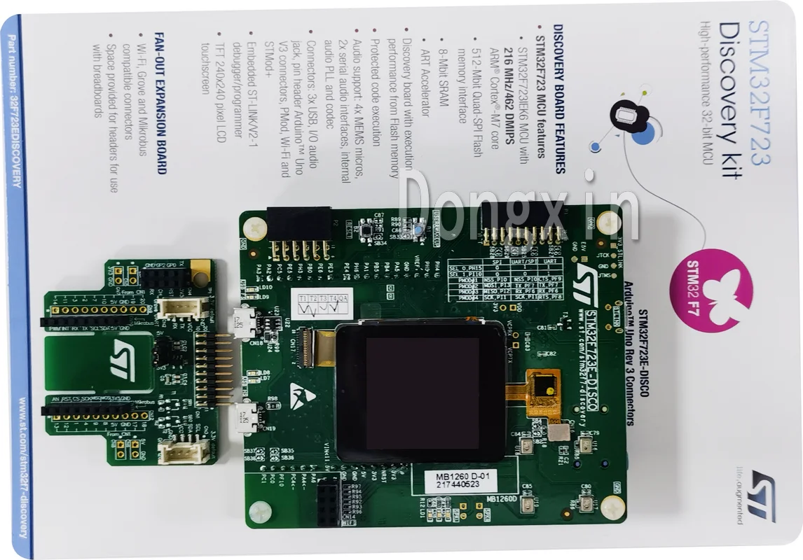 Детская макетная плата Spot STM32F723E-DISCO изучите набор 32F723EDISCOVERY