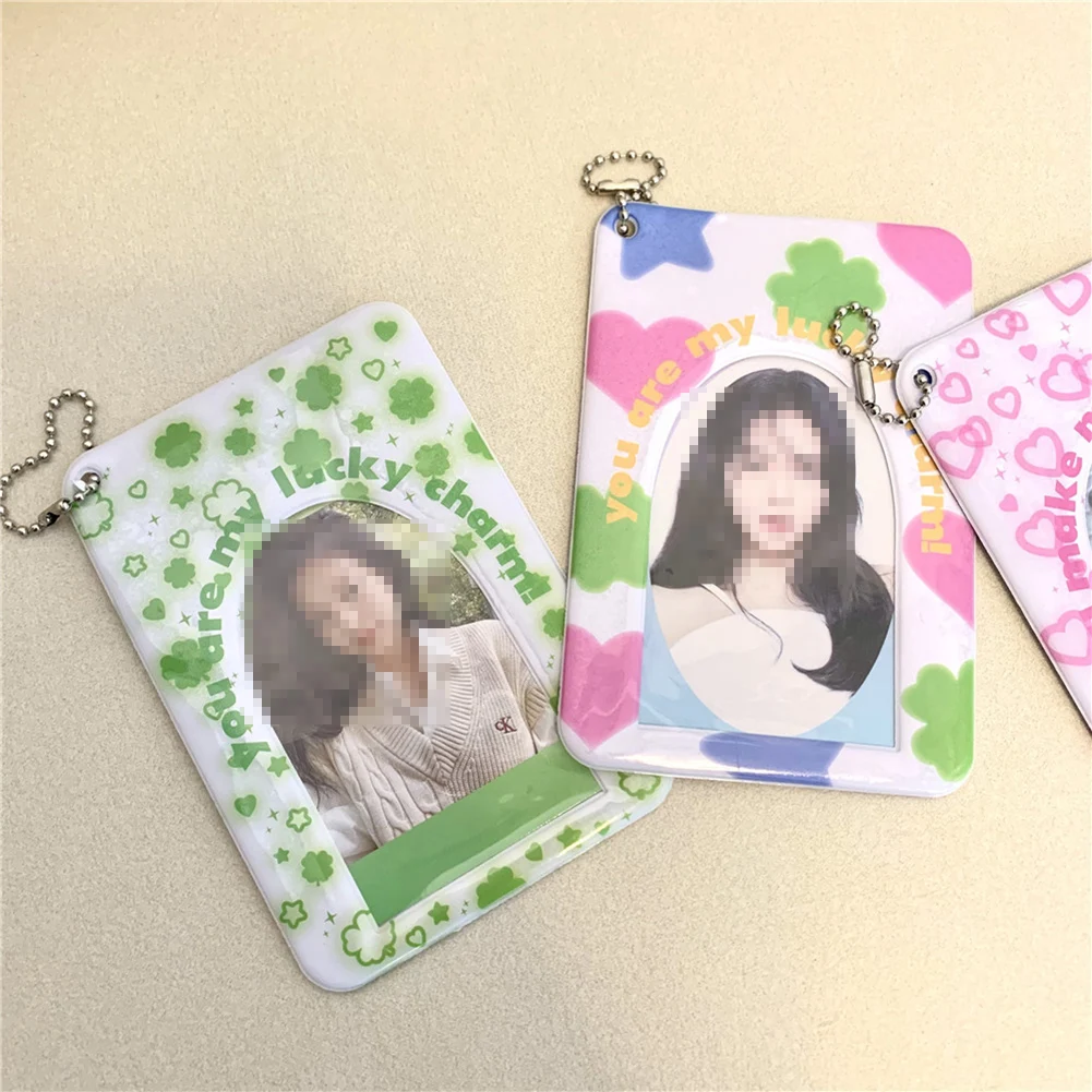 

Cute Cartoon Photo Holder Creative Love Flower Card Holder With Pendant Star Chasing Album 3Inch Korean Collection Book