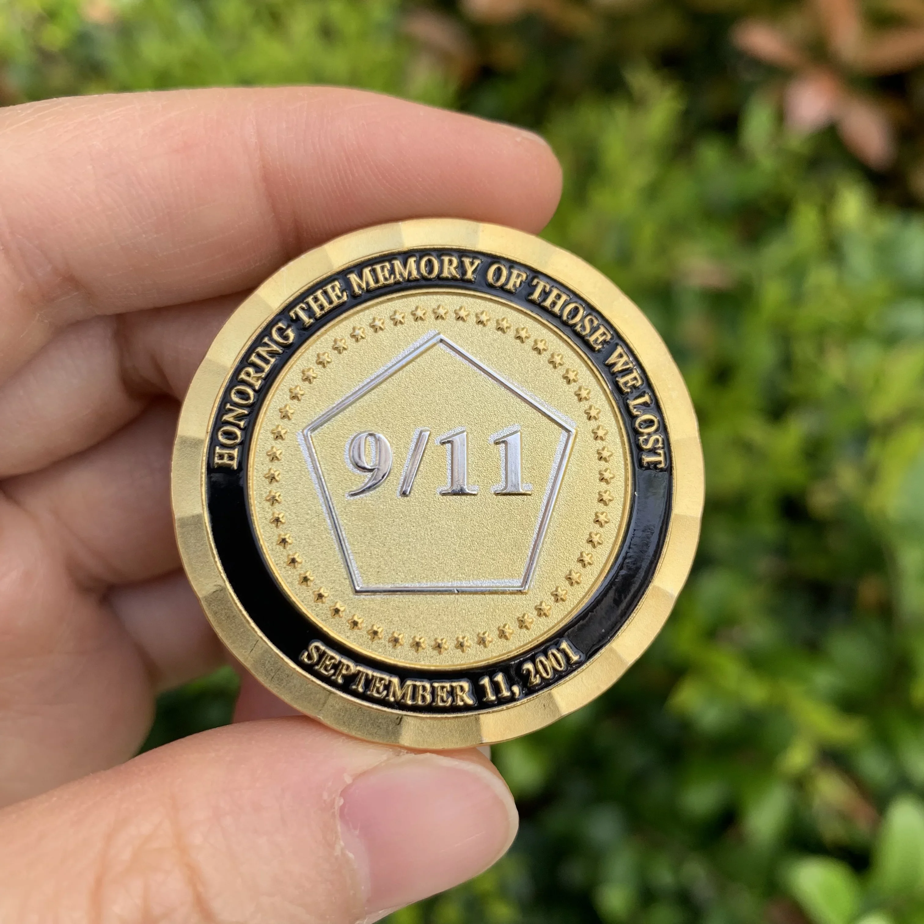 США 9/11 Всемирный торговый центр Towers United We Stand Never Forget Сувенирные монеты Honoring The Memory