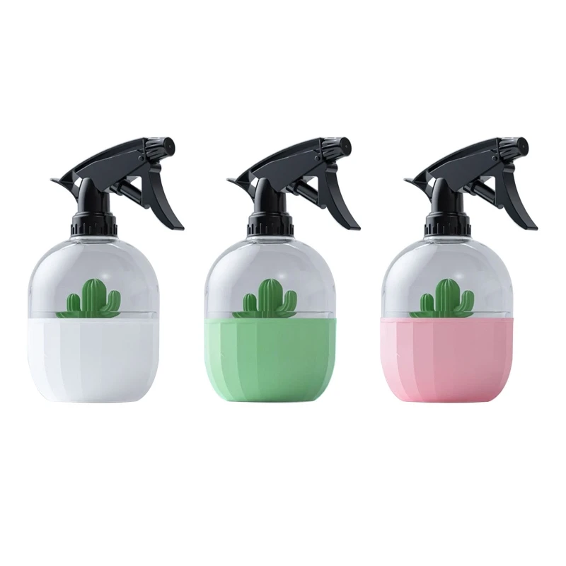 

Cactus Spray Bottle 500ml Portable Empty Mist Sprayer Bottles Adjusatble Spray