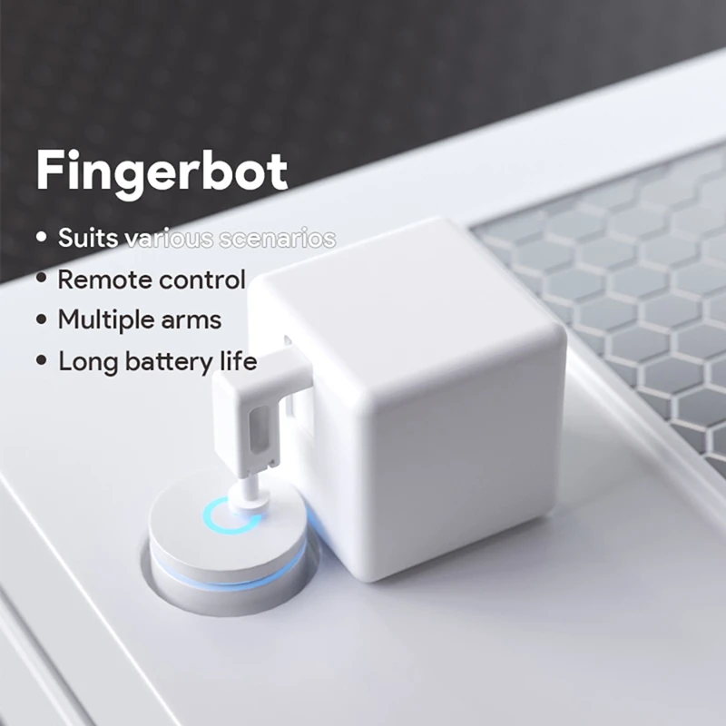 

Fingerbot Smart Bluetooth Fingerbot Smart Switch Bot Knop Pusher Smart Home Smart Life App Voice Control with App
